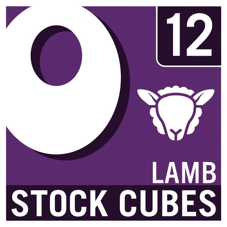 Oxo 12 Lamb Stock Cubes 71G