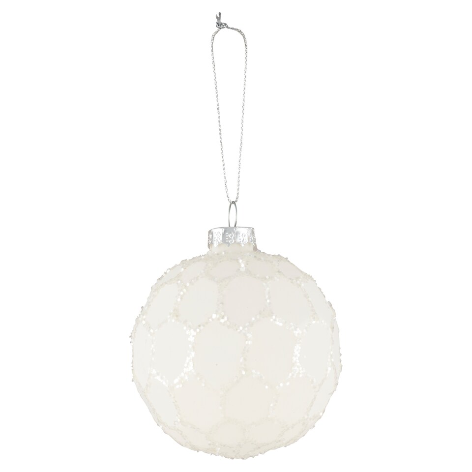 Snow Meister SM2649 üveg karácsonyfadísz