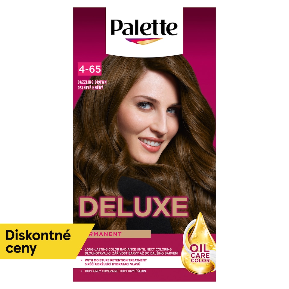 obrázok 1 z Palette Deluxe farba na vlasy Oslnivo hnedý 4-65