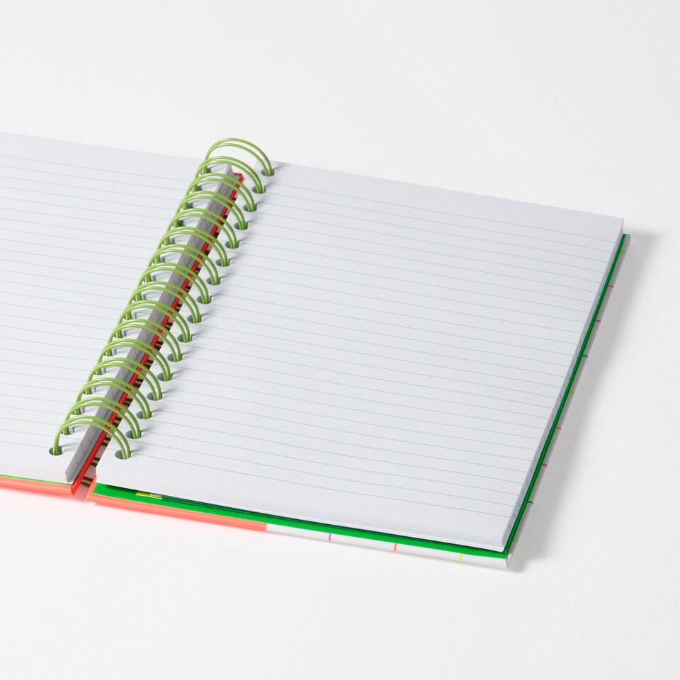 image 1 of Paperchase Neon A5 Notebook