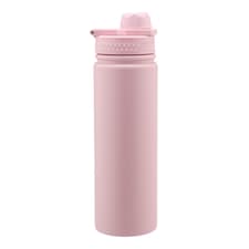 Tesco Pink Dual Water Bottle 650ml