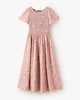 image 5 of F&F Floral Short Sleeved Midi Dress in Pink
