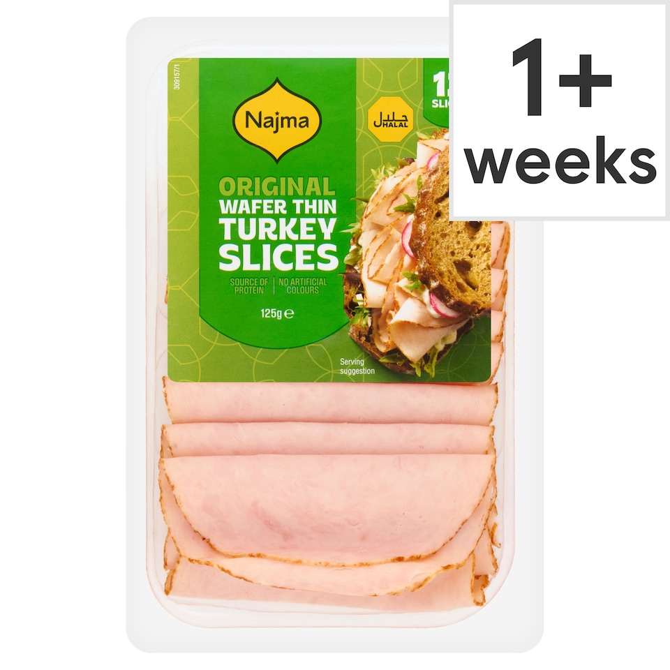Najma Halal Wafer Thin Turkey 125G