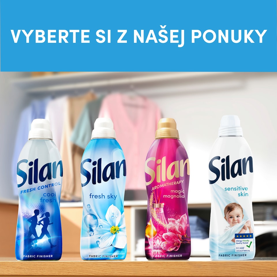 image 1 of Silan Fresh Sky Fabric Softener 130 Washes 2860 ml