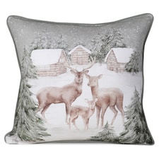 F&F Home printed Stag cushion