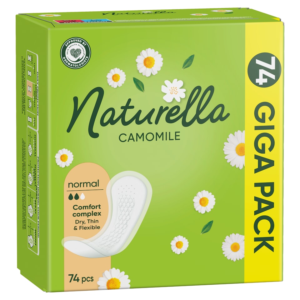 obrázok 1 z Naturella Intímky Normal Camomile 74 ks