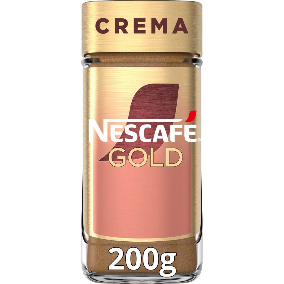 NESCAFÉ GOLD Crema, instantná káva, 200 g