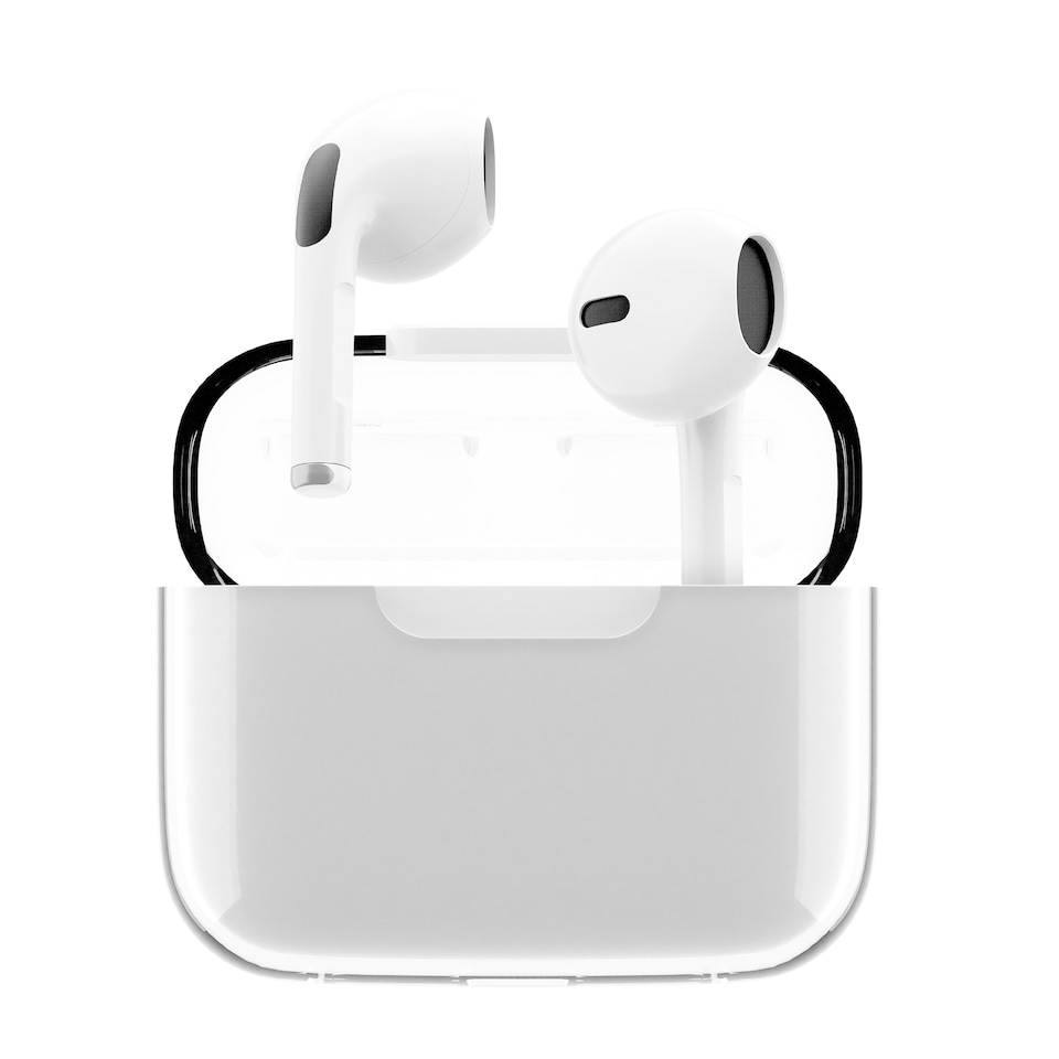 image 1 of Juice Pick & Mix White Airphones