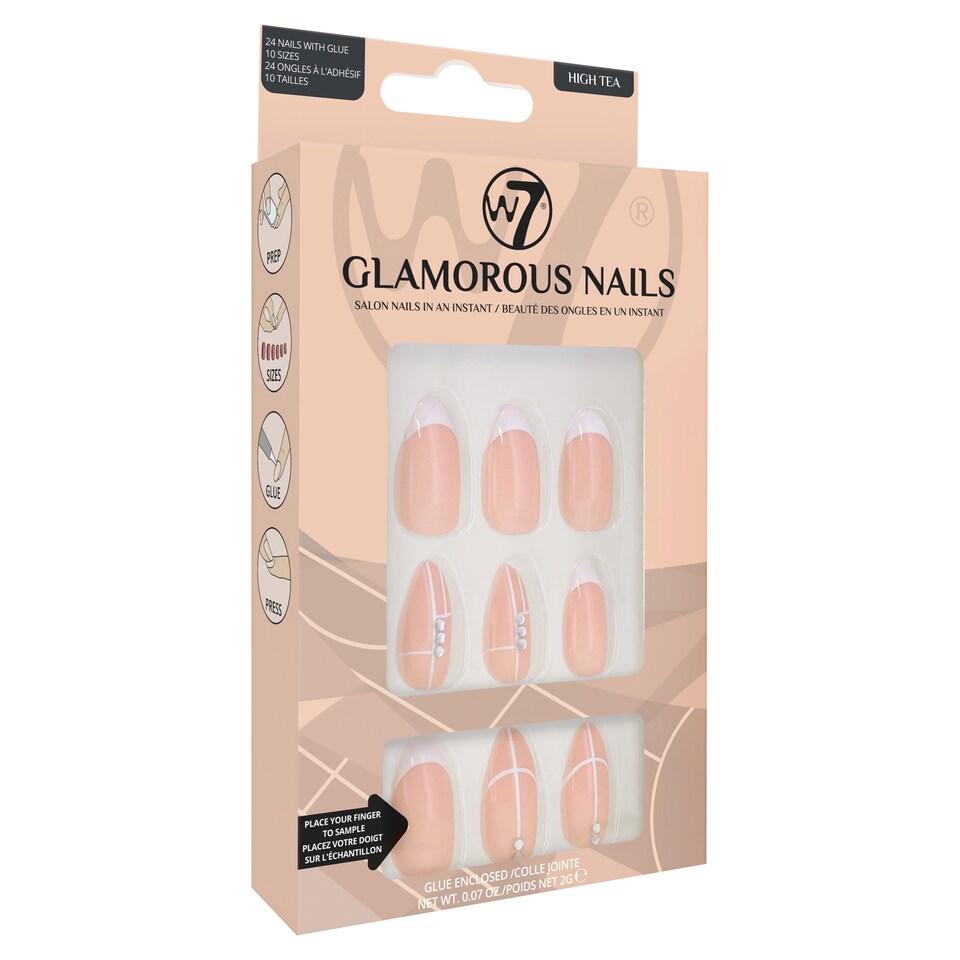 image 1 of W7 Glamorous Nails High Tea Set