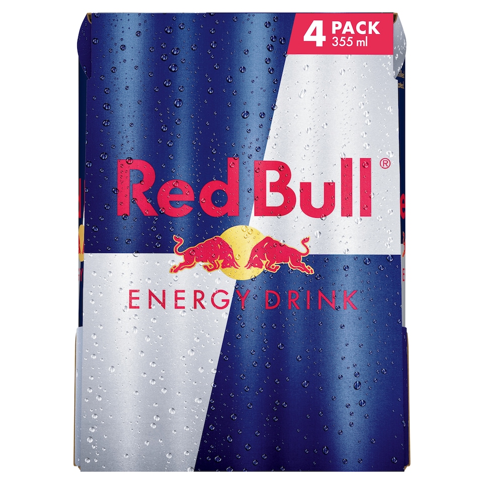 Red Bull Energy Drink 4x355ml