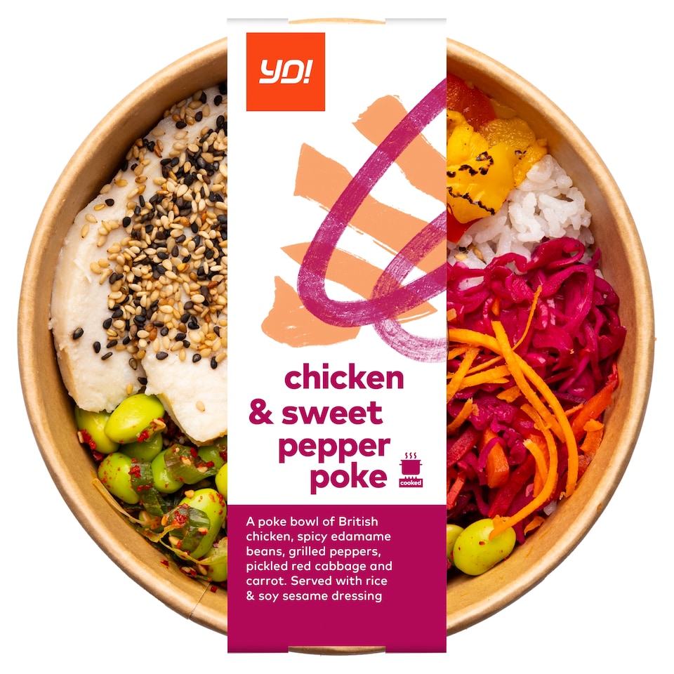 Yo! Chicken & Sweet Pepper Poke 290G