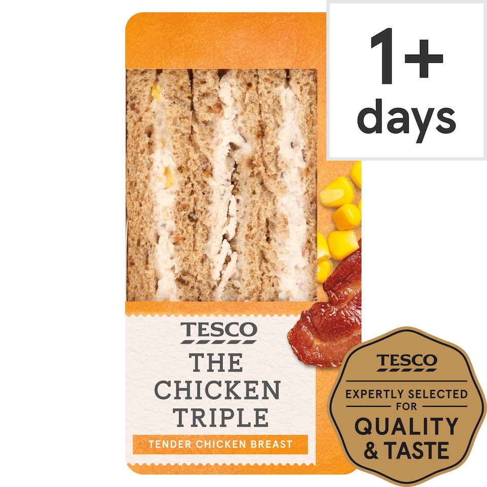 Tesco Chicken Triple Sandwich