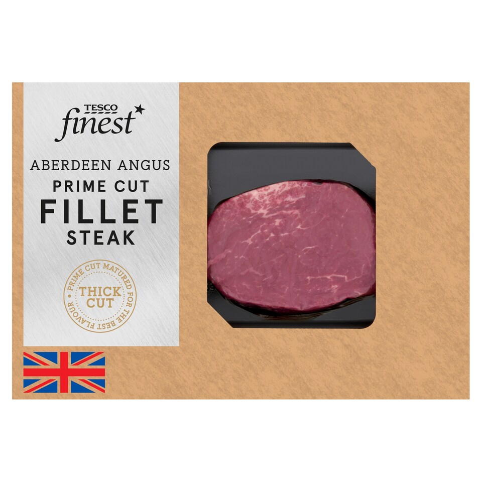 image 1 of Tesco Finest AA Prime Cut Fillet Steak
