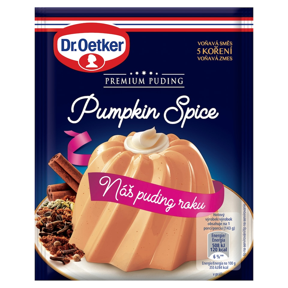 Dr. Oetker Premium Puding Pumpkin Spice 40 g