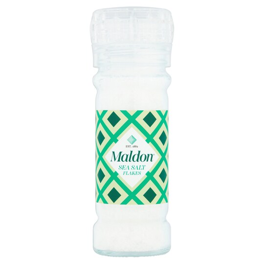Maldon Sea Salt Flake Grinder 55G Tesco Groceries
