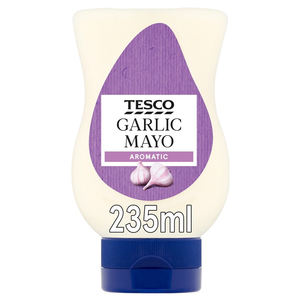 Tesco Garlic Mayonnaise 235Ml