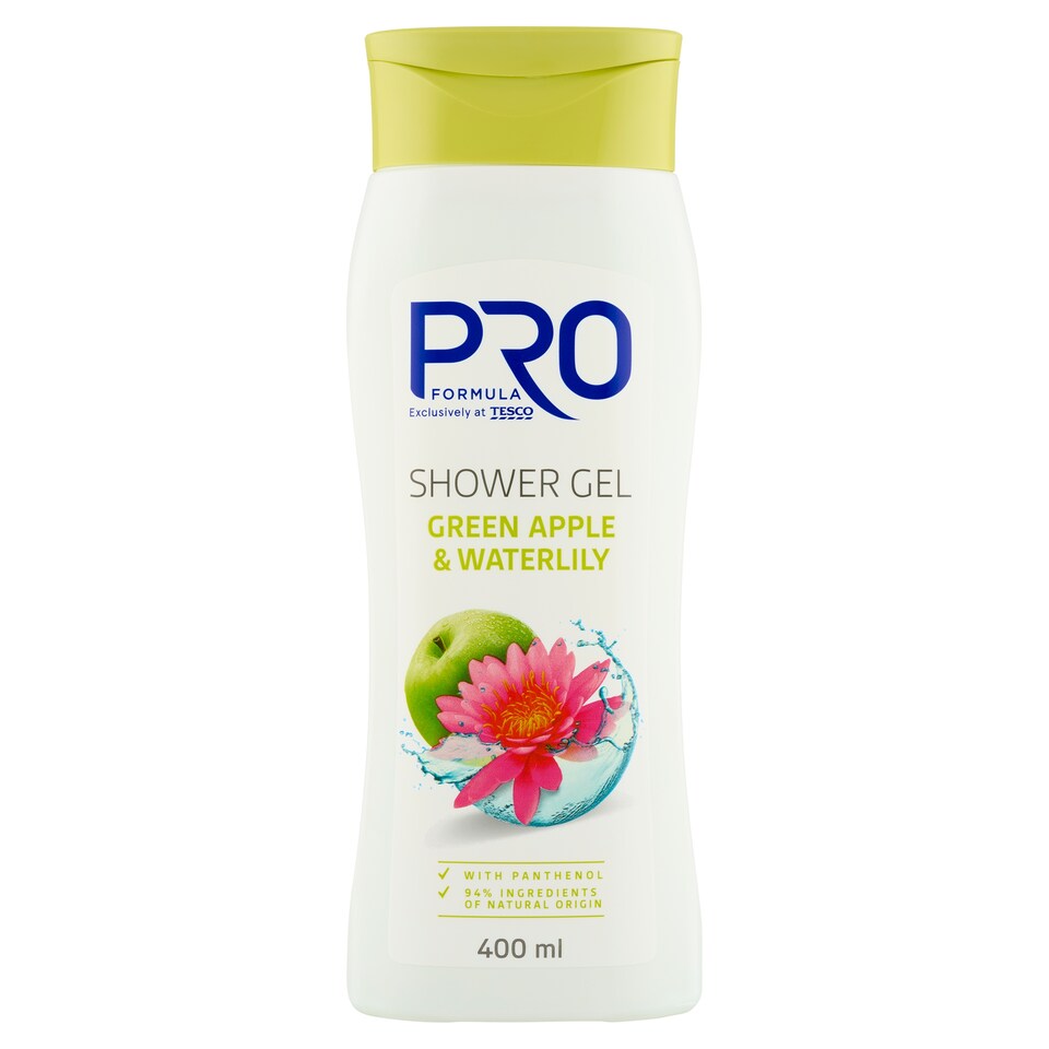 Pro Formula Green Apple & Waterlily Shower Gel 400ml