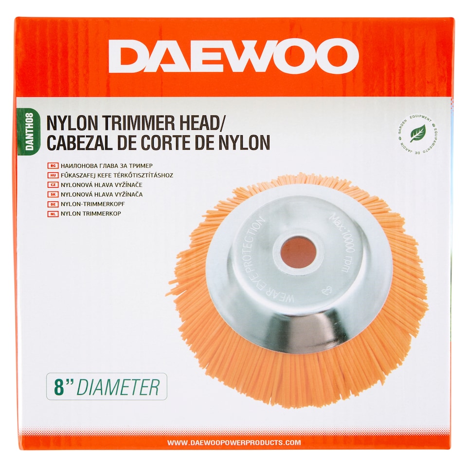 Daewoo fűkaszafej kefe térkőtisztításhoz