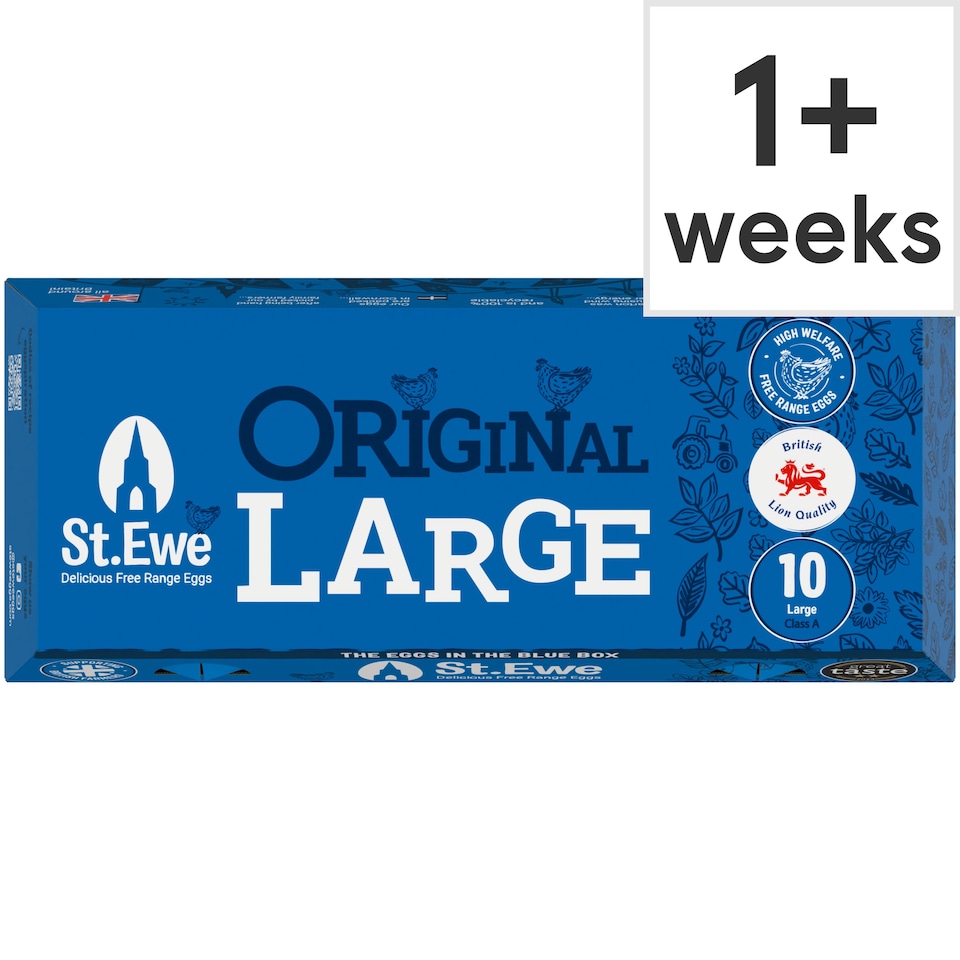 image 1 of St Ewe Original Large Free Range Eggs 10 Pack