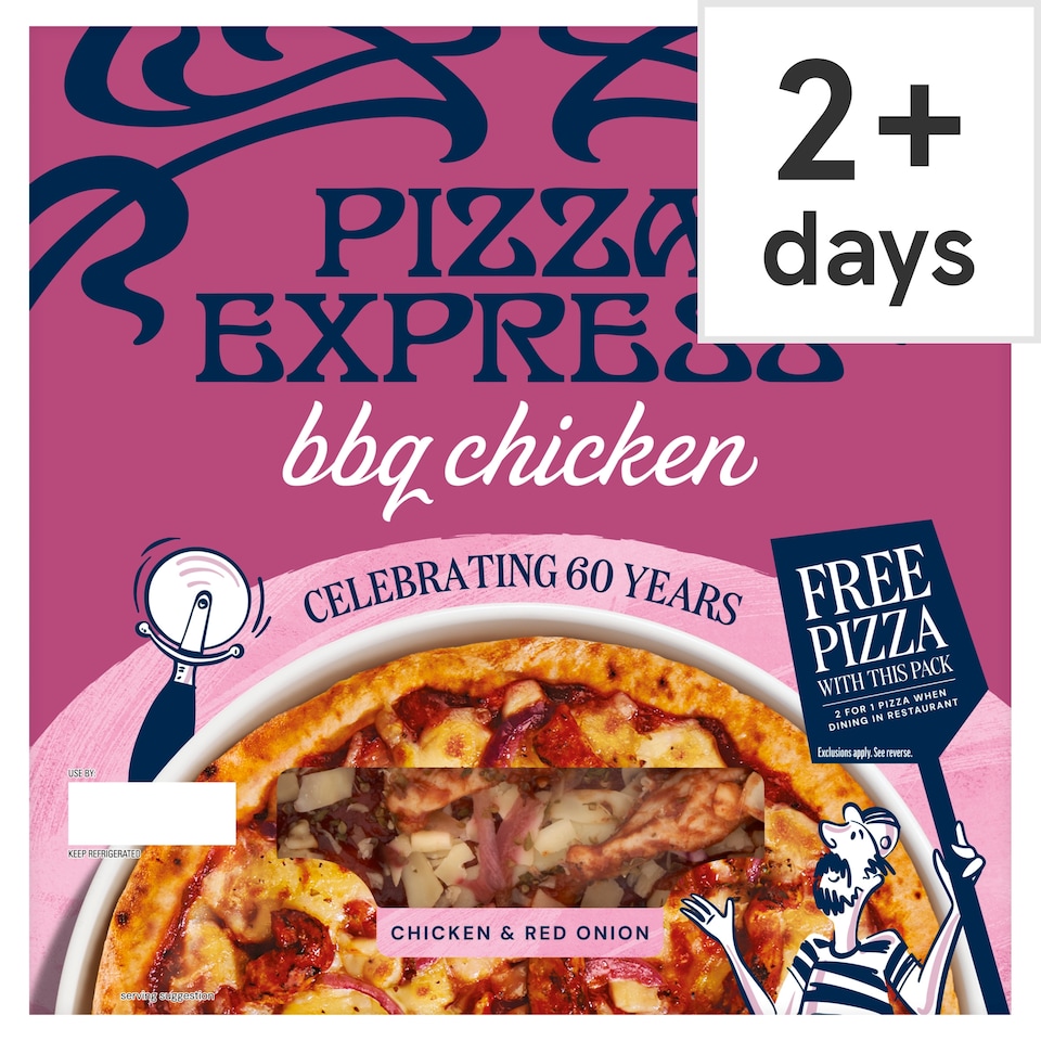 Pizza Express BBQ Chicken & Red Onion Pizza 272g