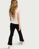 image 2 of F&F Girls 2-Pack Ribbed Flared Leggings in Multi Pink
