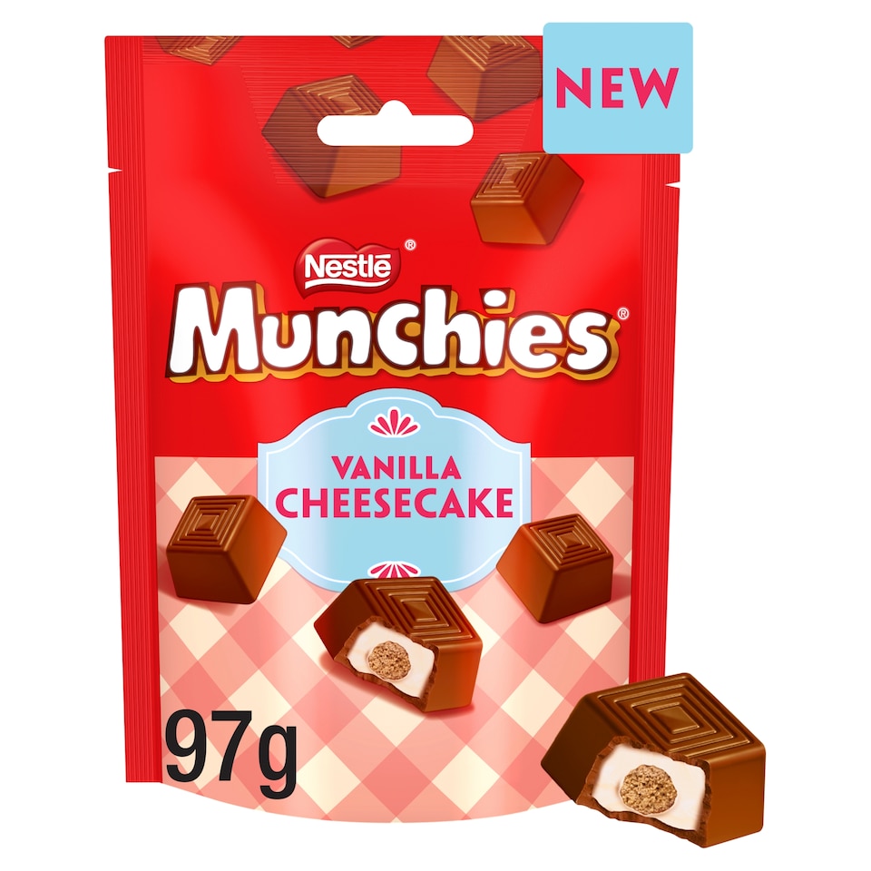Munchies Chocolate Vanilla Cheesecake Sharing Bag 97g
