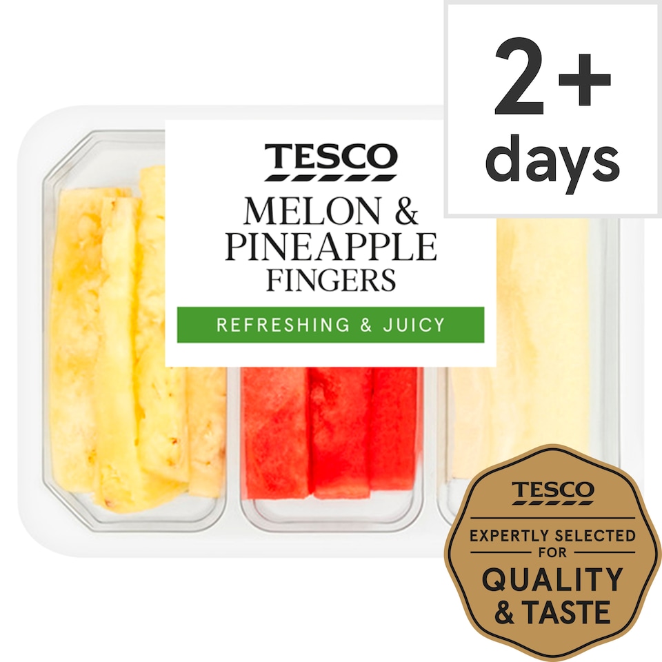 image 1 of Tesco Melon & Pineapple Finger 300G