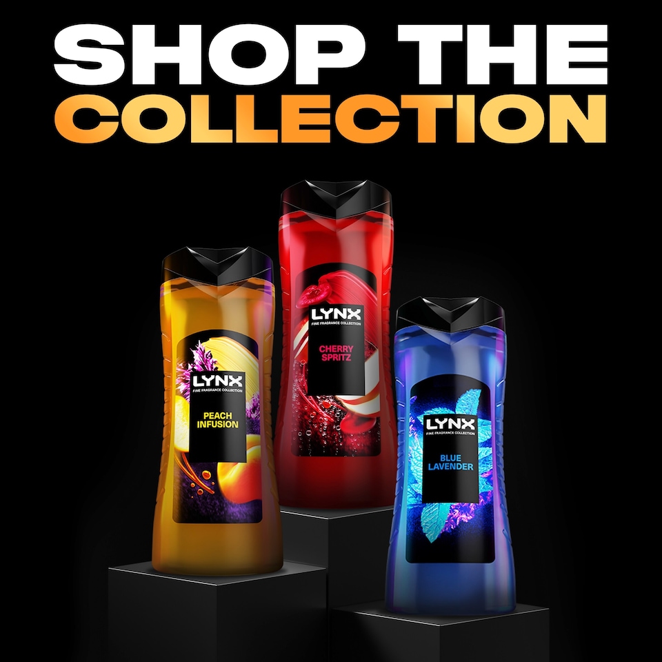 image 1 of Lynx Fine Fragrance Cherry Spritz Body Wash 400ml