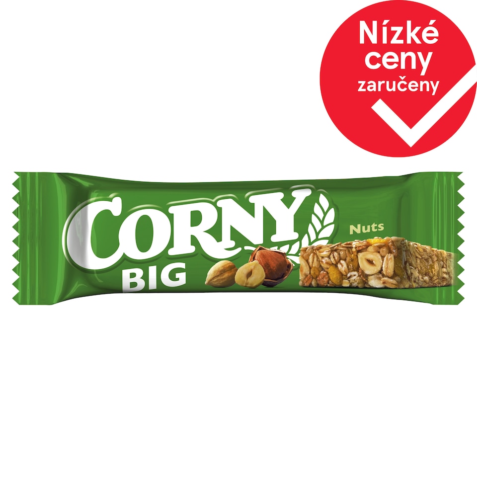 image 1 of Corny BIG cereální tyčinka lískový oříšek 50g