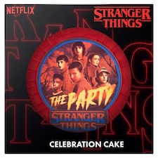 Stranger Things Celebration cake 