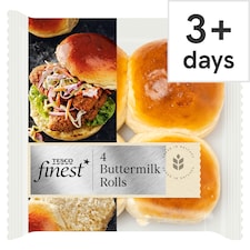 Tesco Finest Buttermilk Buns 4 Pack