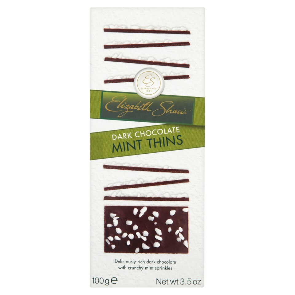 image 1 of Elizabeth Shaw Mint Thins 100G