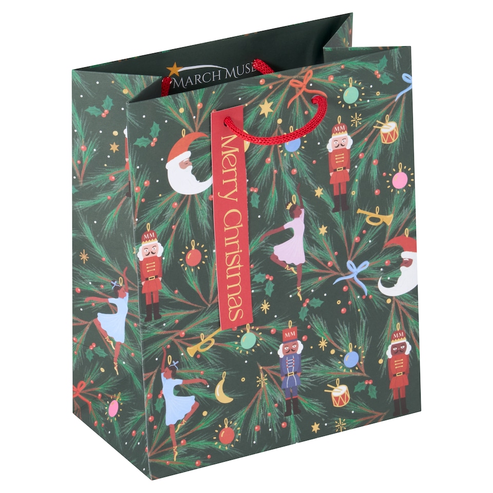 Tesco March Muses Medium Christmas Gift Bag