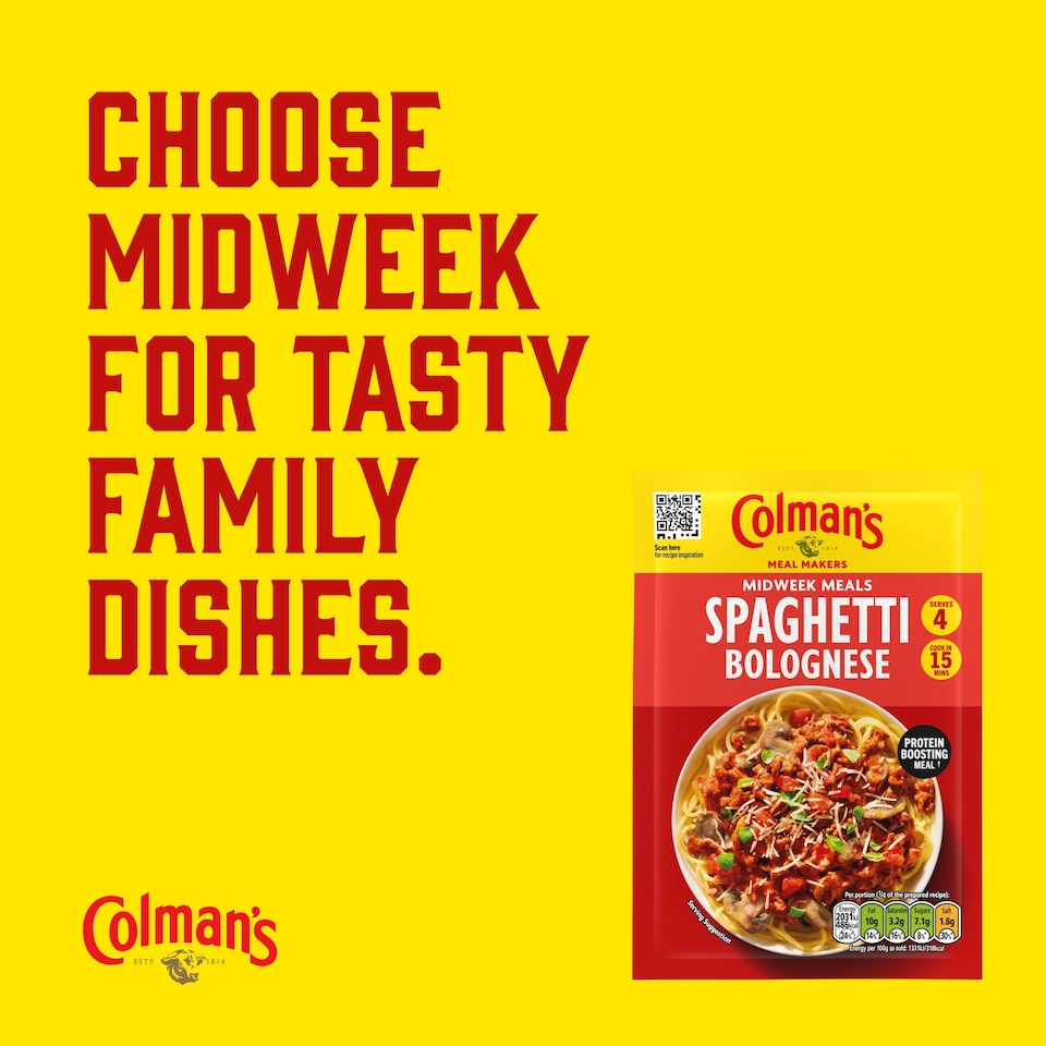 image 1 of Colman's Spaghetti Bolognese Recipe Mix 44G
