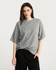 image 2 of F&F Oversized Short Sleeved T-Shirt in Grey