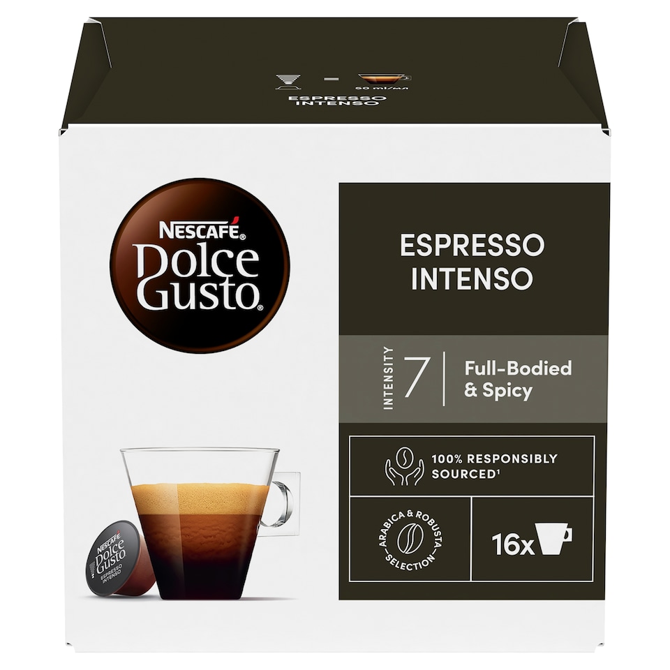 NESCAFÉ Dolce Gusto Espresso Intenso - káva v kapsulách - 16 kapsúl v balení