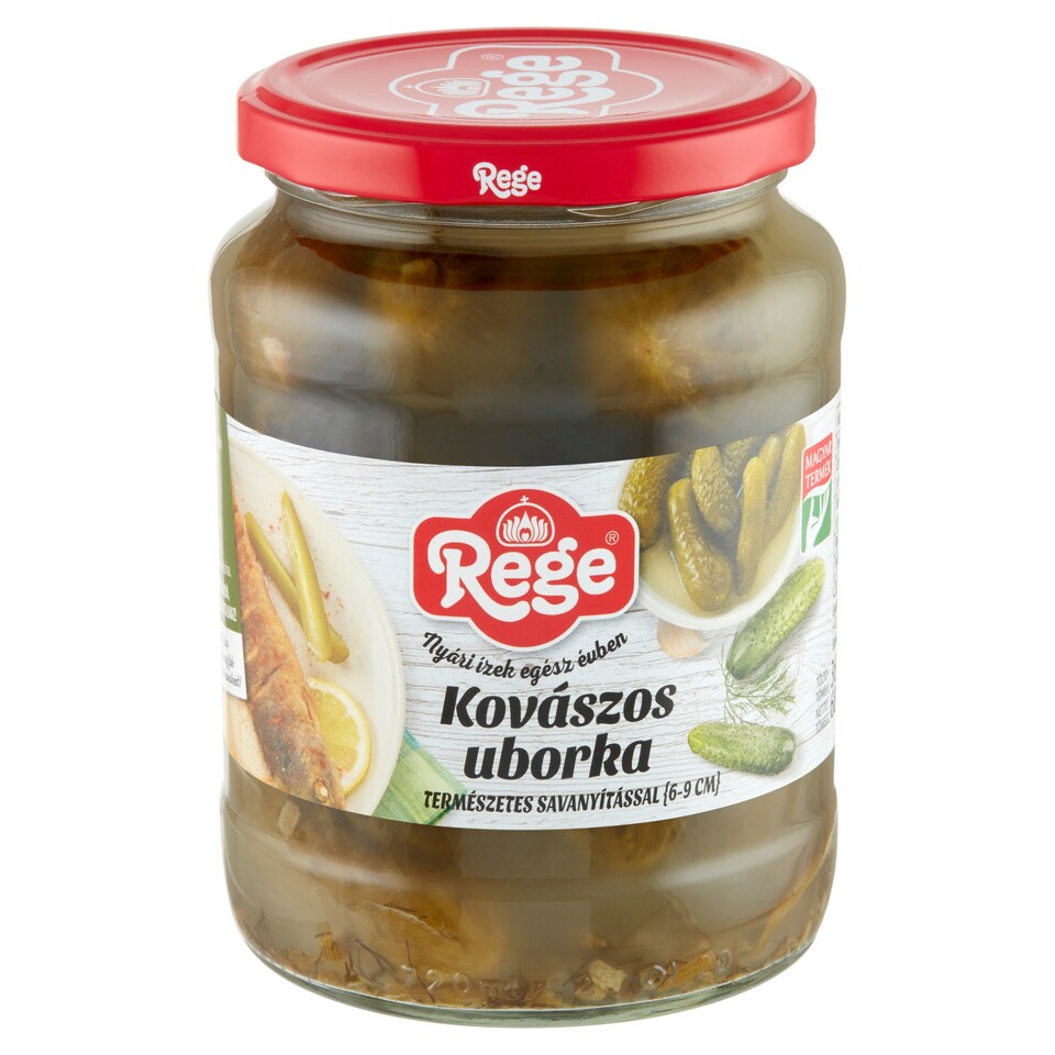 Rege kovászos uborka természetes savanyítással 6-9 cm 680 g