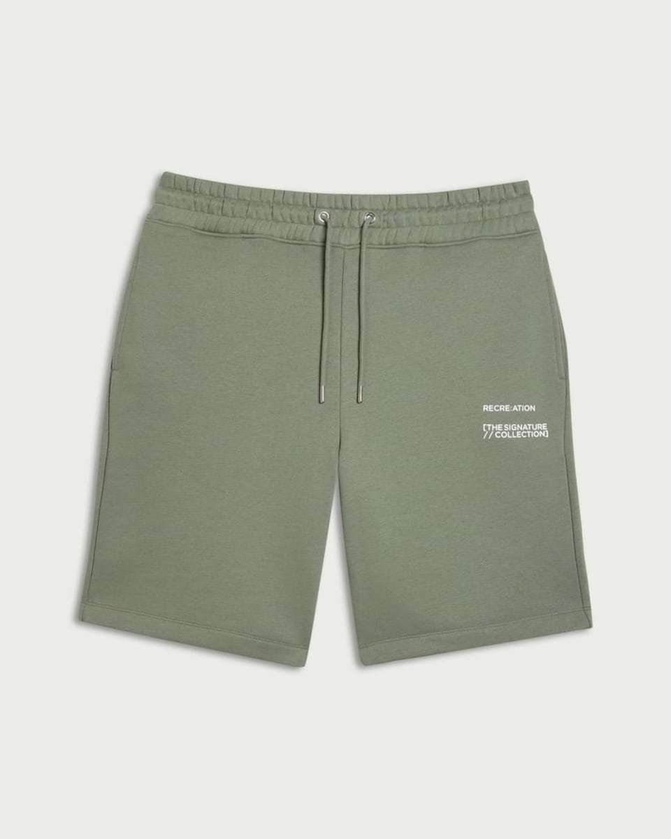 image 1 of F&F Active EVERYHOUR Cotton Rich Shorts in Green