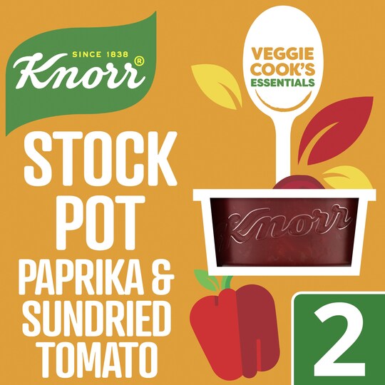 Knorr Stock Pot Paprika & Sun Dried Tomato 2 X 26G Tesco Groceries
