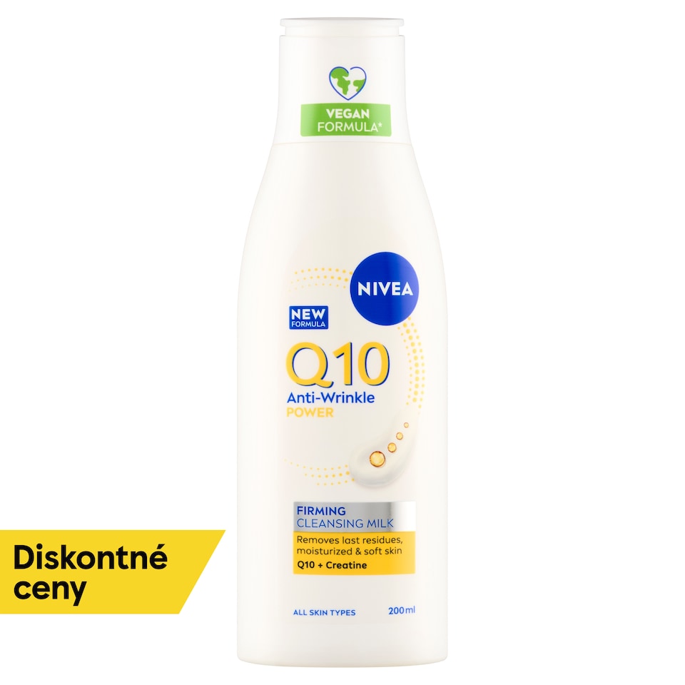 image 1 of Nivea Q10 Power Firming Anti-Wrinkle Cleansing Milk 200 ml