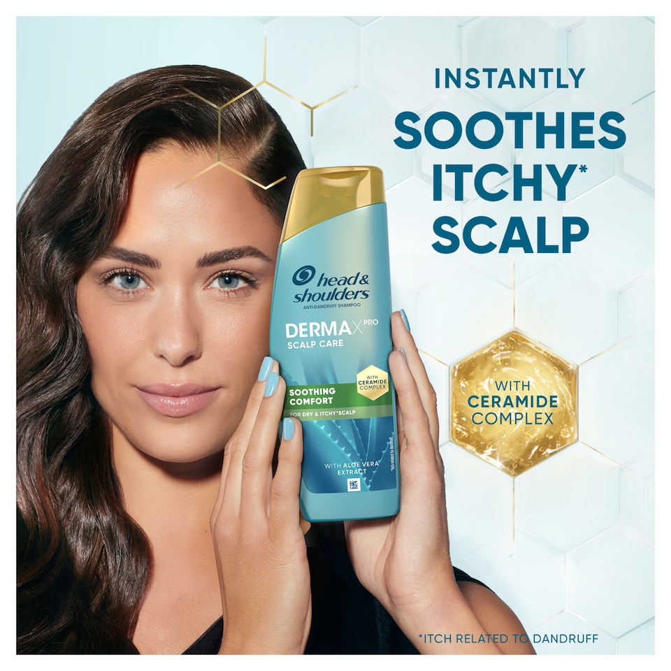 image 1 of Head & Shoulders Soothing Comfort Anti Dandruff Shampoo 300Ml