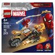 Obrázek 1 pro produkt LEGO Marvel 76335 Spider-Man vs. Ghost Rider na motorce