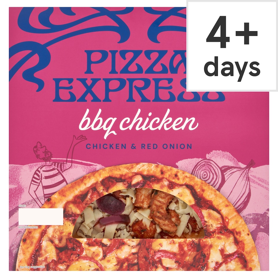 image 1 of Pizza Express BBQ Chicken & Red Onion Pizza 272g