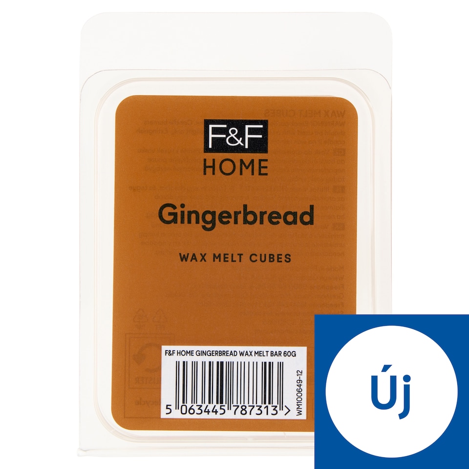 F&F Home Gingerbread illatos viasz 60 g  1. kép