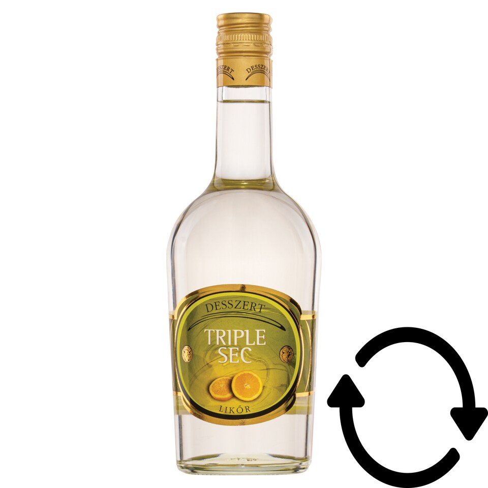 Desszert Triple Sec likőr 34,5% 0,5 l