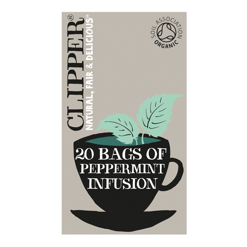image 1 of Clipper Organic Peppermint Tea Bags 20S 30G