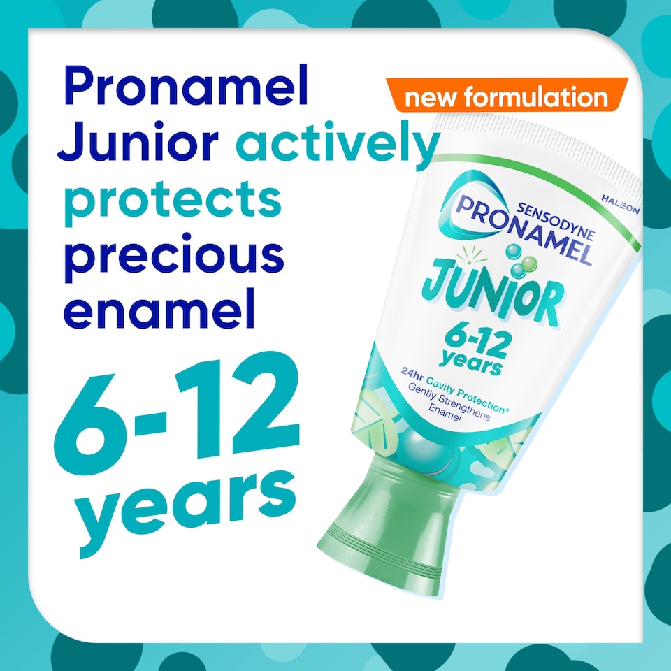image 1 of Sensodyne Pronamel Junior 6-12 Years Toothpaste Bubble Mint 50 ml