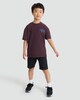 image 1 of F&F Active Pure Cotton Recreation Athl. Dept. Slogan T-Shirt in Burgundy