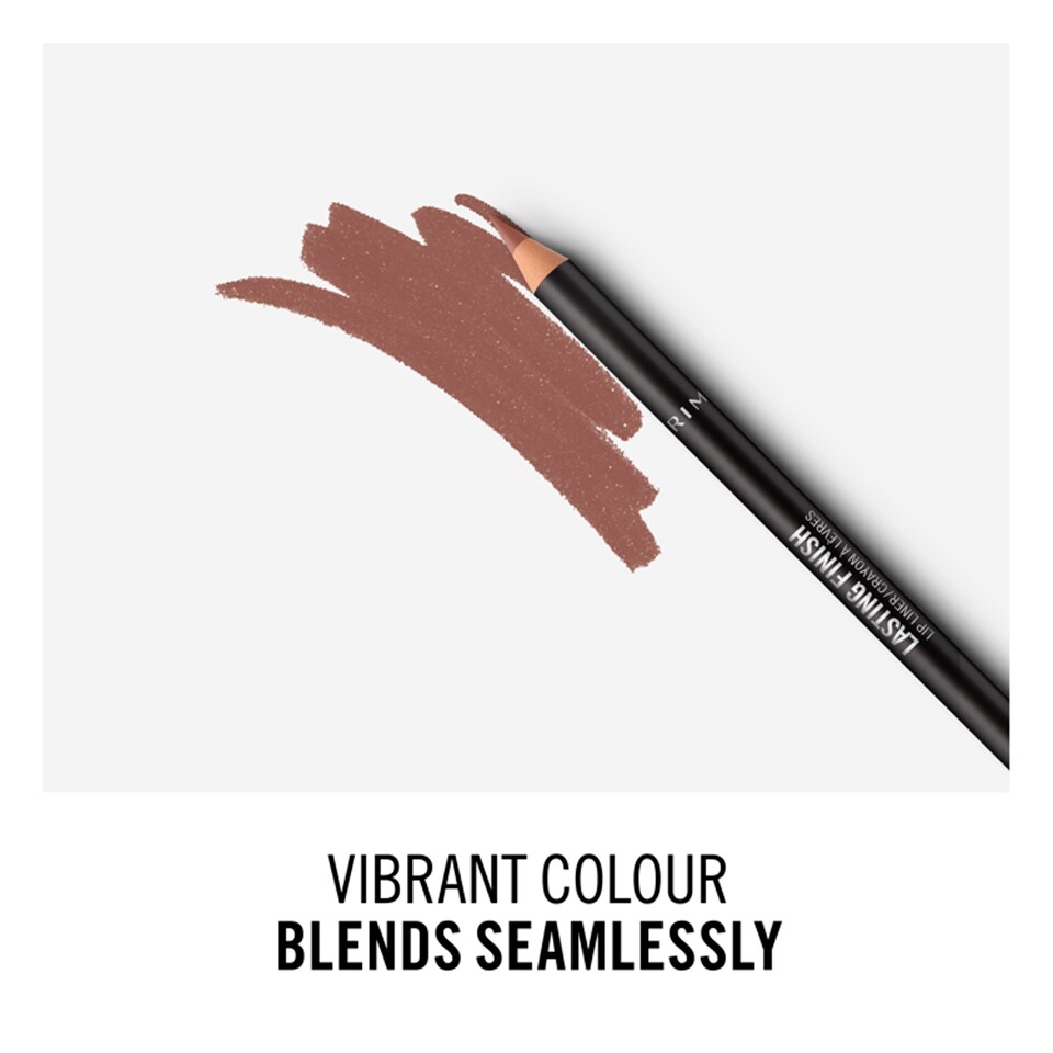 image 1 of Rimmel Lasting 8 Hour Lip Liner Cappuccino 1.2G
