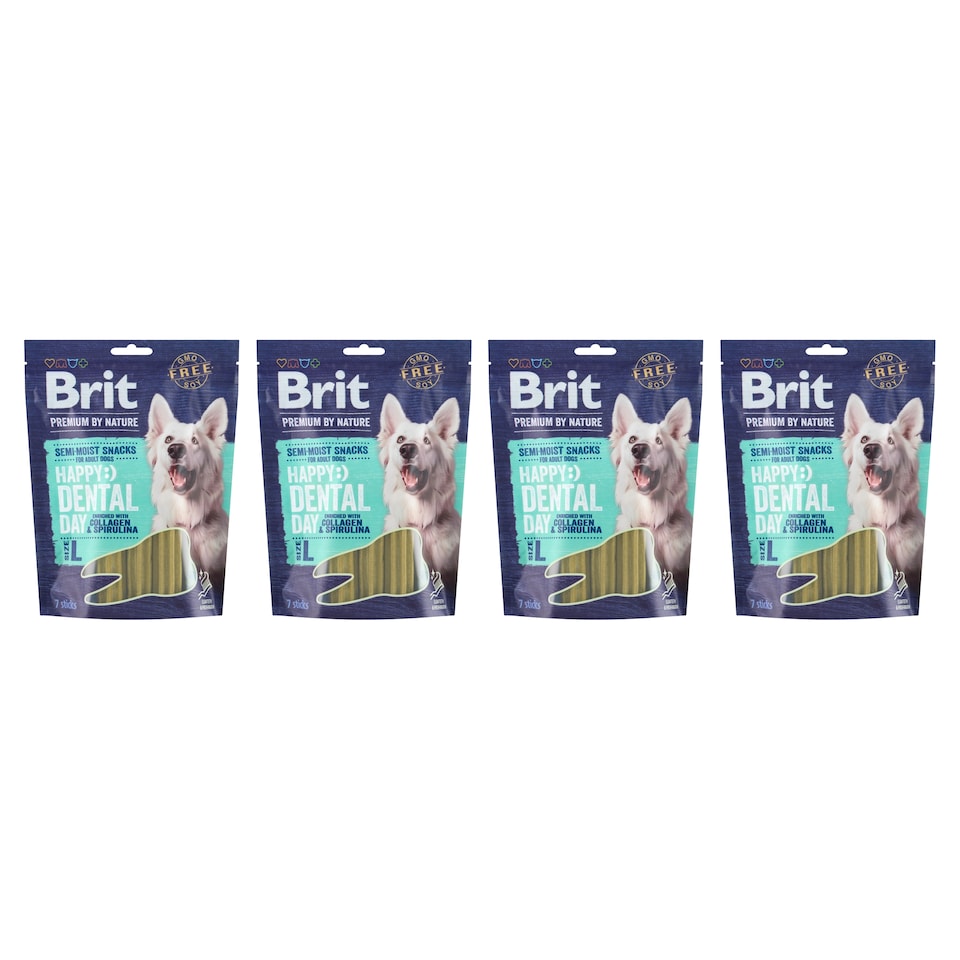 image 1 of Brit Premium by Nature Dental Stick L with Collagen and Spirulina 1.0kg